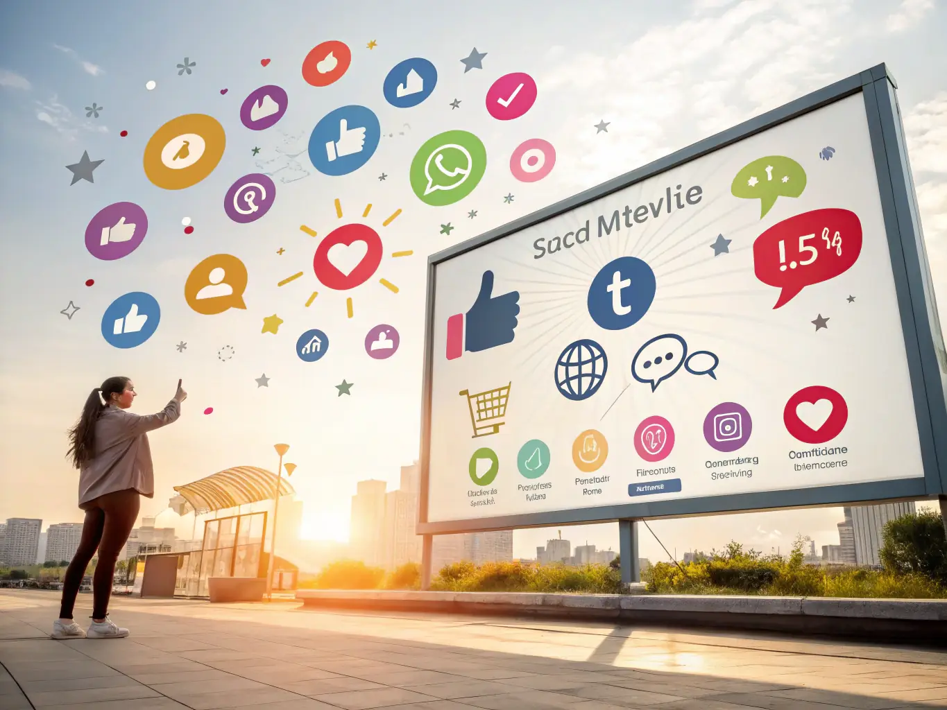 An image showing a charity social media post with high engagement metrics and vibrant visuals, representing Cause Exposure's social media campaign services.